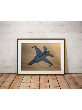 Plakat F-16 Siły Powietrzne RP