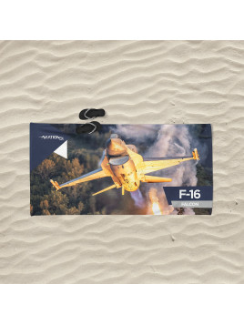 Ręcznik plażowy F-16 Siły...