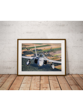 Plakat F-18 Hornet Fińskie...