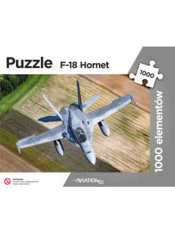 Foto Puzzle Lotnicze F-18...