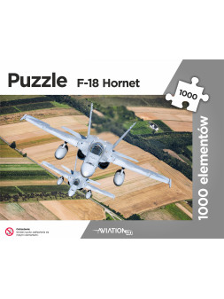 Foto Puzzle Lotnicze F-18...