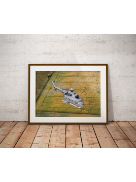 Plakat Śmigłowiec Mi-14