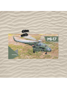 Mi-17 beach towel