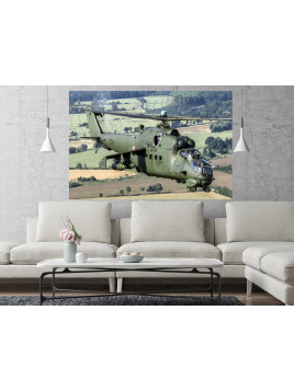 Foto Obraz Mi-24 Hind