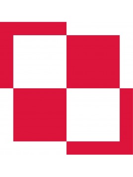 Car sticker checkerboard