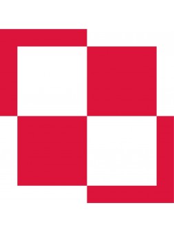Car sticker checkerboard
