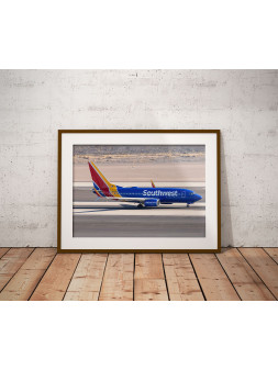 Plakat Boeing 737 Southwest
