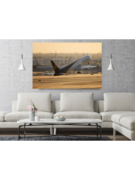 Canvas Print Boeing 767 UPS
