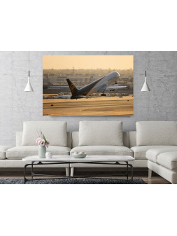 Canvas Print Boeing 767 UPS