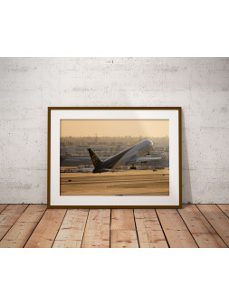 Plakat Boeing 767 UPS