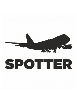 Naklejka na samochód B747 -...