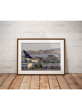 Poster Boeing 767 FedEx