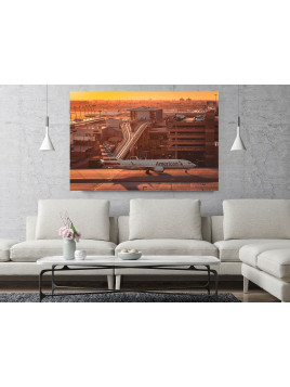 Canvas Print Boeing 737...