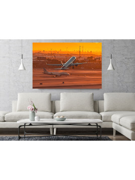 Canvas print Boeing 737...