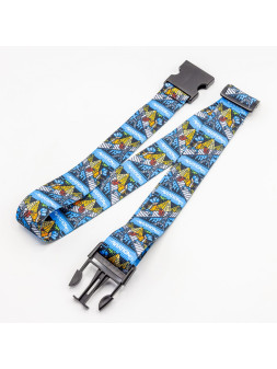 Kolorowy pas do walizki - 4cm