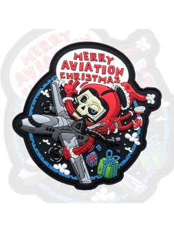 Patch Merry Aviation Christmas