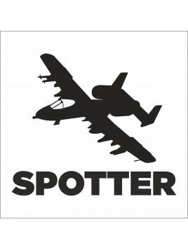 Sticker for car A10 - spotter