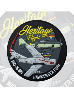 Naszywka MiG-15 & Hawker...