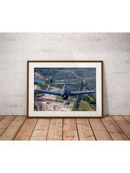 Plakat Mitsubishi Zero &...