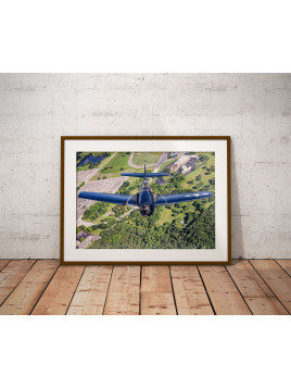 Plakat Grumman F6F Hellcat