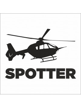 Car sticker EC135 - spotter