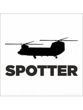 Chinook car sticker - spotter