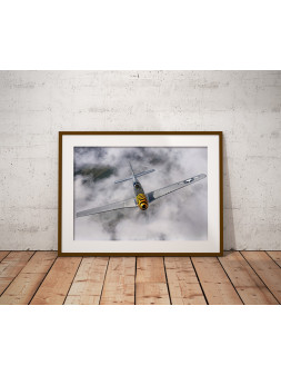 Plakat P-51 Mustang