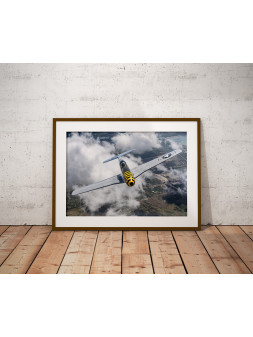 Plakat P-51 Mustang