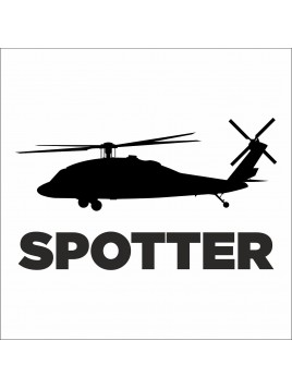 Black Hawk car sticker -...