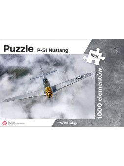 Foto Puzzle Lotnicze P-51...