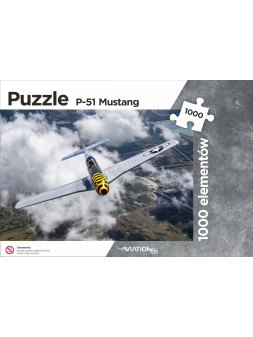Foto Puzzle Lotnicze P-51...