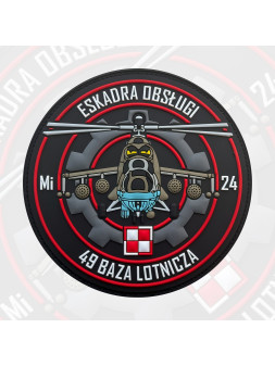 Naszywka Mi-24 Eskadra Obsługi