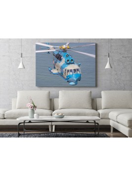 Photo image helicopter Mi-14