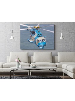 Photo image helicopter Mi-14