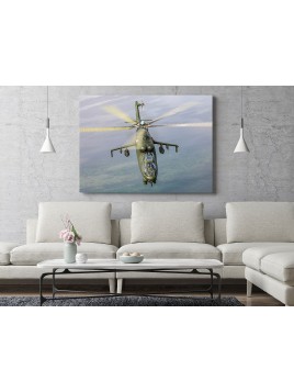 Foto Obraz Mi-24 Hind