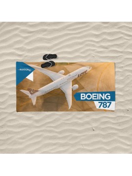 Beach towel Boeing 787...