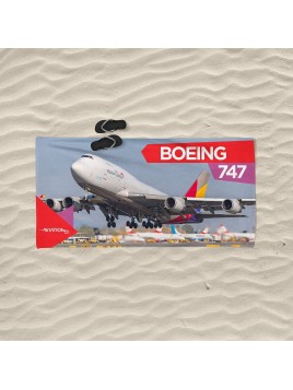Ręcznik plażowy Boeing 747
