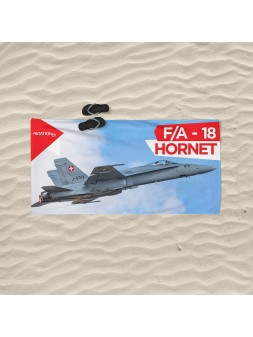 Beach towel F-18 Hornet