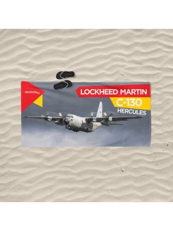 Beach towel C-130 Hercules