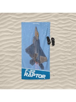 Ręcznik plażowy F-22 Raptor