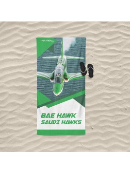 BAE Hawk beach towel