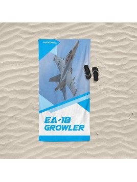 Beach towel EA-18 Growler