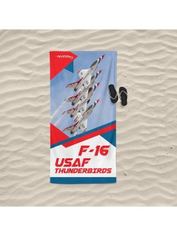 Beach towel F-16