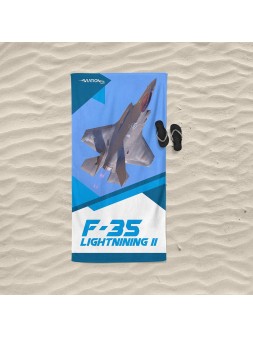 Beach towel F-35 Lightning II