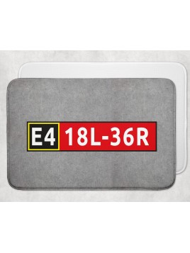 Carpet airport signs