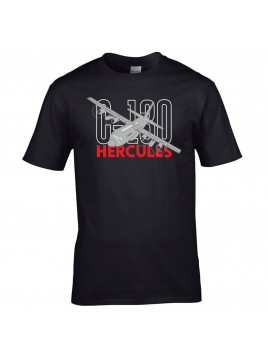 T-shirt C-130 Hercules black