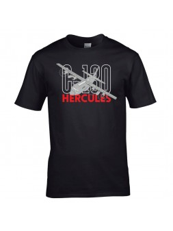 T-shirt C-130 Hercules black