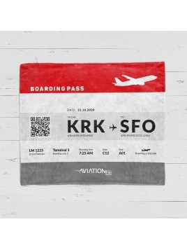 Blanket boarding pass