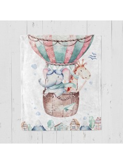 Koc dla dzieci zwierzątka w...