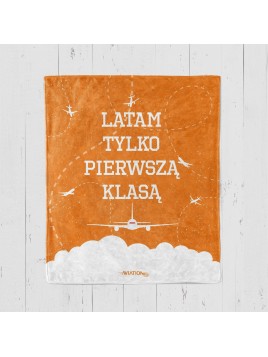 Blanket I fly only first class